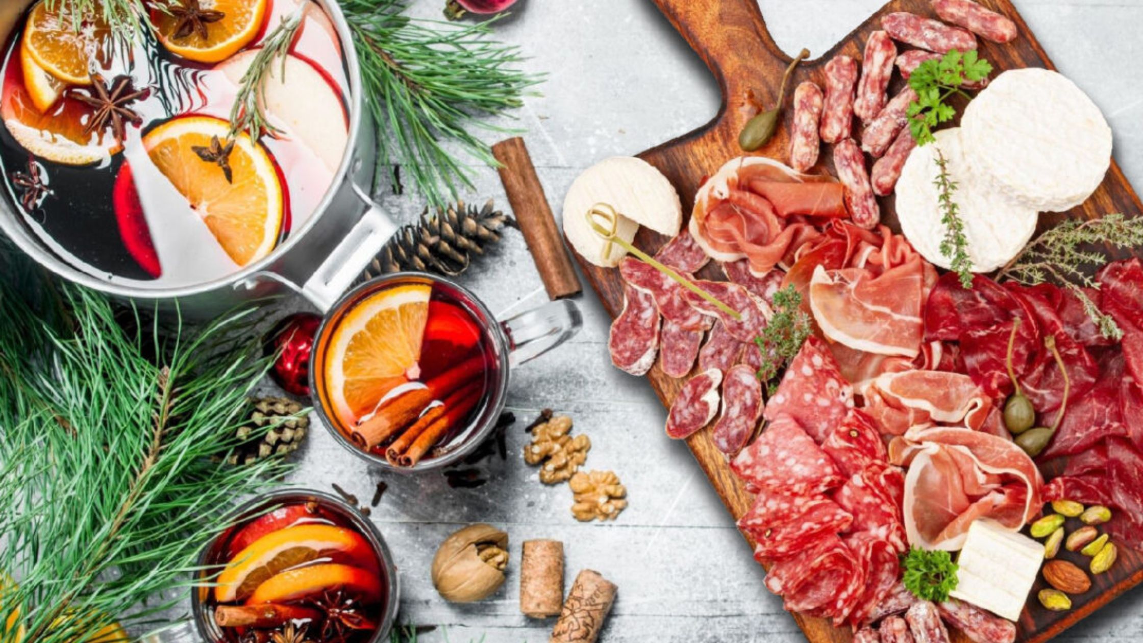 Christmas Mulled Wine Pairings: Festive Foods That Match Warm Spices
